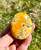 Bumble Bee Jasper Worry Stone - Polished Stone Oval
