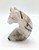 Tourmalinated Quartz Horse - Polished Crystal Sculpture - 3