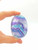 Rainbow Fluorite Palm Stone - Polished Crystal Oval