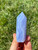 Blue Lace Agate Point - Polished Stone Tower