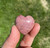 Rhodonite Heart - Polished Stone