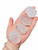 Clear Quartz Palm Stone - Polished Crystal Oval