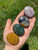 Ocean Jasper Palm Stone - Polished Stone Oval