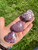 Lepidolite Heart - Polished Stone 