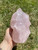 Rose Quartz Flame - Polished Crystal Tower - 6
