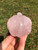 Rose Quartz Pumpkin - Polished Crystal Sculpture