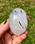 Tourmalinated Quartz Worry Stone - Polished Crystal Oval