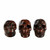 Mahogany Obsidian Skull - Polished Stone Sculpture