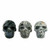 Moss Agate Skull - Polished Stone Sculpture