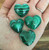 Malachite Heart - Polished Stone 