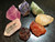 7 Chakra Stone Set (Raw) - Ga, Ca, Ci, GA, So, Am, CQ 