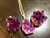 Amethyst Pendant - Raw Pendant in Plated Setting