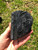 Raw Black Tourmaline Crystal - Natural Log Shape