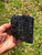 Raw Black Tourmaline Crystal - Natural Log Shape