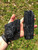 Raw Black Tourmaline Crystal - Natural Log Shape