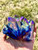 Raw Flame Aura Quartz Crystal Cluster