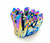 Raw Flame Aura Quartz Crystal Cluster
