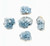 Raw Blue Celestite Crystal Cluster - mini