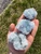 Raw Celestite Crystal Cluster - Natural Blue Celestite Geode 