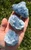 Raw Celestite Crystal Cluster - Natural Blue Celestite Geode 