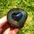 Rainbow Obsidian Heart Polished Stone