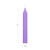 Lavender Purple Chime Candle - Ritual Candle - Unscented