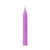 Lavender Purple Chime Candle - Ritual Candle - Unscented