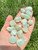Green Calcite Tumbled Stone - Polished Natural Green Calcite Crystal