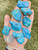 Turquoise Tumbled Stone Grade A - Natural Polished Turquoise Crystal