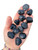 Black Tourmaline Tumbled Stone (Grade B)