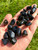 Black Onyx Tumbled Stone - Polished Black Onyx Crystal
