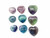 Rainbow Fluorite Heart Polished Crystal