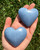 Angelite Heart - Polished Stone