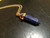 Lapis Lazuli Point Pendant in Capped Setting