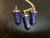 Lapis Lazuli Point Pendant in Capped Setting