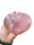 Rose Quartz Heart Crystal Large - 12