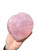 Rose Quartz Heart Crystal Large - 6