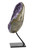 Amethyst Cluster Geode with Metal Stand - 40