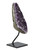 Amethyst Cluster Geode with Metal Stand - 41