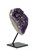 Amethyst Cluster Geode with Metal Stand - 43