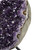 Amethyst Cluster Geode with Metal Stand - 43