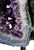 Amethyst Cluster Geode with Metal Stand - 30