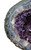 Amethyst Cluster Geode with Metal Stand - 30