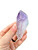 Raw Amethyst Crystal Point with Root - Grade AB