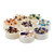 Chakra Tealight Candles Mixed Pack of 8