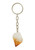 Citrine Keychain - Raw Treated Citrine