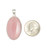 Pink Opal Pendant - Sterling Silver - No.617