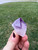 Amethyst Crystal Point - Raw Point with Root 