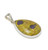 Atlantisite Pendant - Polished Teardrop - Sterling Silver - No.797