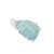 Aquamarine Pendant - Raw - Sterling Silver - No.658